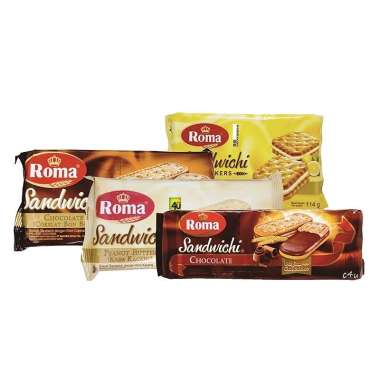 ROMA Sandwichi - Biskuit Sandwich PEANUT BUTTER