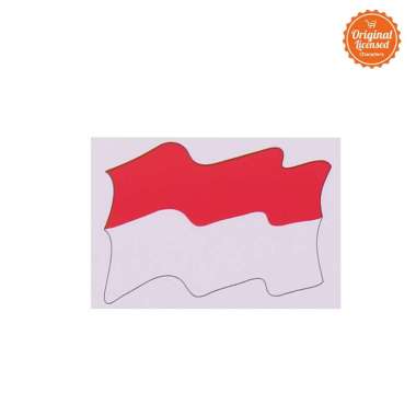 STIKER Bendera Merah Putih B - 5 Lembar
