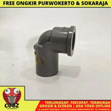 RUCIKA KNEE KENI DRAT DALAM SAMBUNGAN PIPA L ELBOW 1/2 INCH