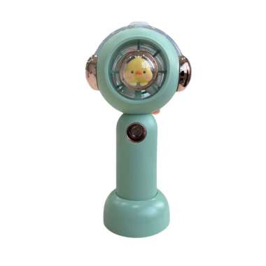 KIPAS ANGIN MINI KARAKTER TWEETY + BISA JADI NANO SPRAY FACE MIST ISI AIR PORTABLE HIJAU