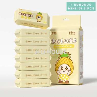 Zan Ying Mei Tisu Basah Mini / Mini Wipes Kuning