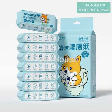 Zan Ying Mei Tisu Basah Mini / Mini Wipes Biru