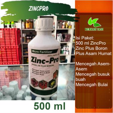 Zinc Pro 500 ml Pupuk Zinc Plus Boron Asam Humat
