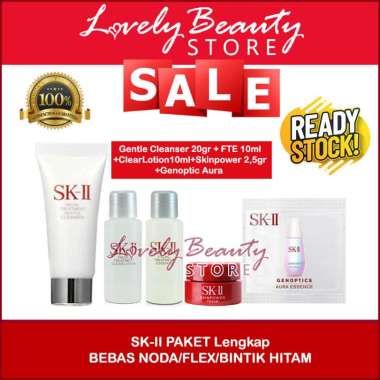 SK-II Paket Lengkap Perawatan Noda Flek/ Bekas Jerawat + Pelembab