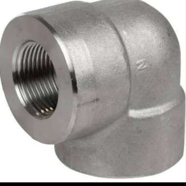 Elbow stainless class 3000 drat 1" inch / Knee ss 304 class 3000