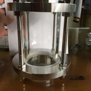 Sight Glass Sanitary 5 inch Stainless 316L FoodGrade