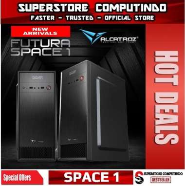 Alcatroz Futura Space 1 Excellent ATX PC Case 450W