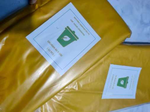 PLASTIK SAMPAH KUNING 50 x 75