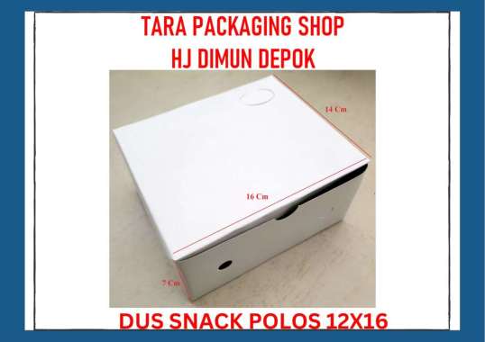 DUS SNACK POLOS 12X16 CM
