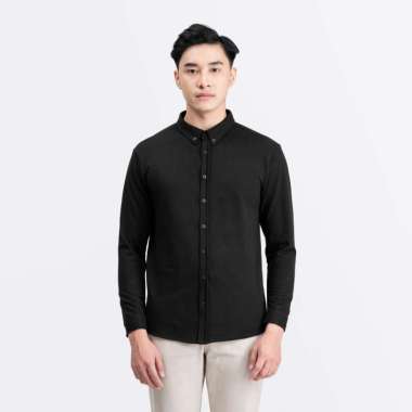 Livehaf - Kemeja - Copiq V2 LS Black L