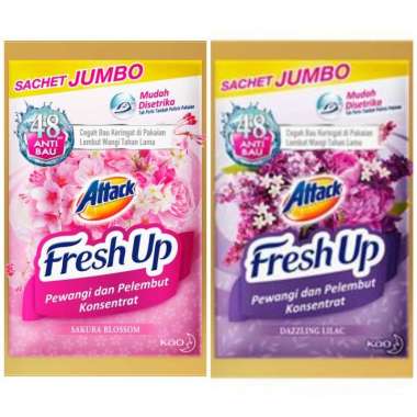 Attack Fresh Up Pewangi & Pelembut Konsentrat Sachet 20ml