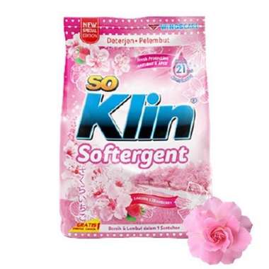 Soklin Softergent 770gr - Deterjen Bubuk