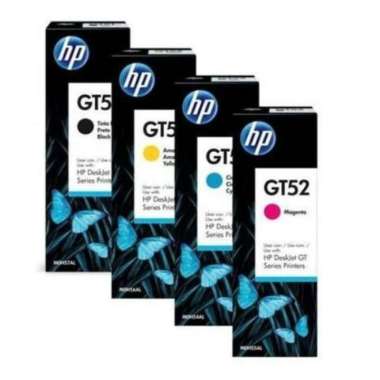 tinta HP original GT51 Black / GT 52 Cyan, MAGENTA, YELLOW Kuning