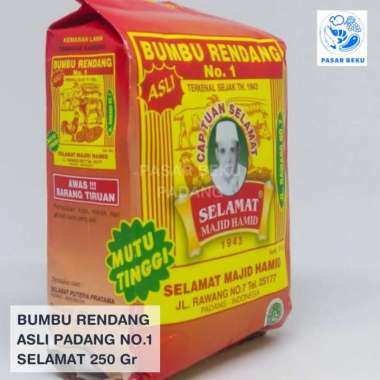Bumbu Rendang Randang Padang Minang Asli SELAMAT 250gr Bumbu Padang