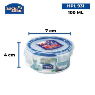 Lock N Lock - Food Container - Bulat Round 300ml