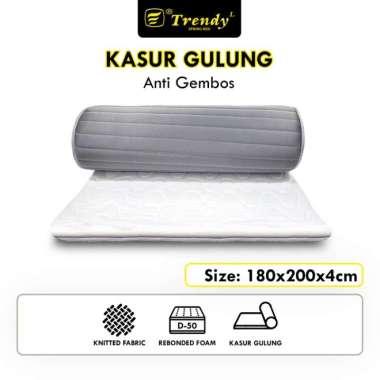 Trendy Kasur Gulung 180x200x4cm - Kasur Matras Lantai / Lesehan / Alas