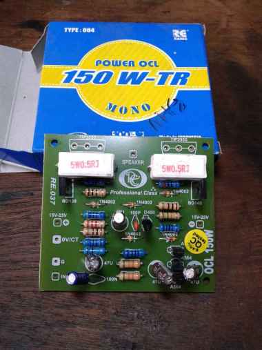 Kit Driver Power OCL TIP 150w stereo Tipe084