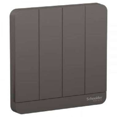 Schneider Saklar 4 Gang 2 Way Hotel Avatar On Dark Grey DG