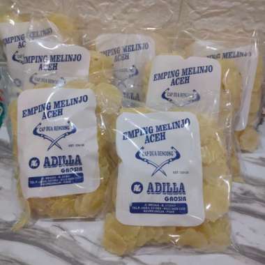 emping aceh super grade A isi 250gr Adilla