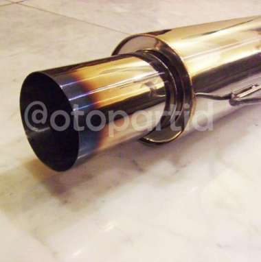 Muffler Hks Titanium Bolt On Toyota Yaris ( Lama - Baru )