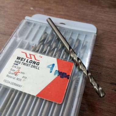 HSS Twist Drill 4 mm Feida Germany Stok lama