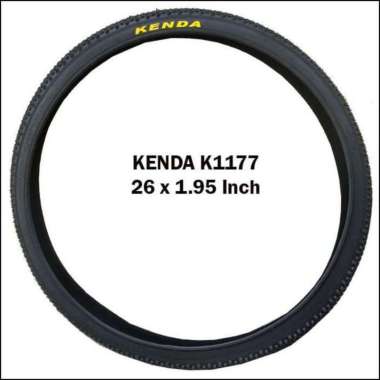 Kenda 26 x 1.95 New Product Ban Luar Sepeda Hitam