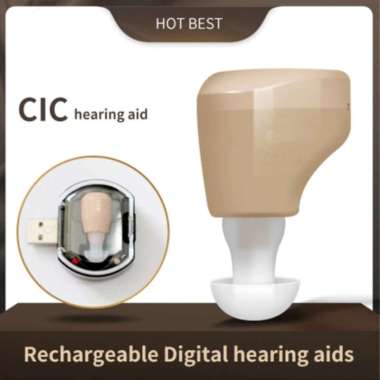 Alat Bantu Dengar Pendengaran ReCharge Cas Ulang + Charger Dudukan