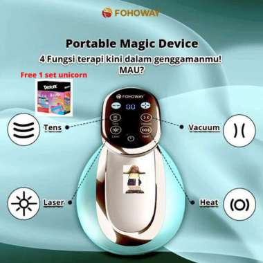 Fohoway Portable Magic Device Alat Terapi Pra dan Pasca Stroke Multicolor