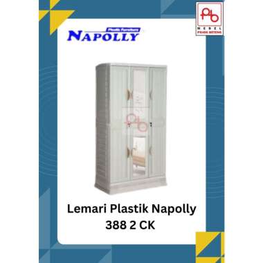 Lemari Plastik Napolly 3p Cabro 388 2CK