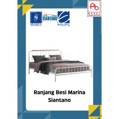 Ranjang Besi Marina 120x200, 160x200 Siantano Jogja 160x200