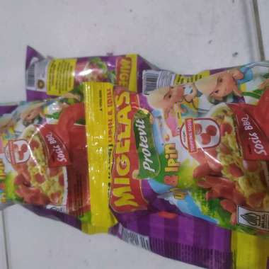 Mie Gelas Protevit upin upin serenteng