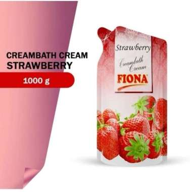 Fiona Creambath 1Liter reffil Aroma Buah / Hair Creambath Fiona ^ STRAWBERRY