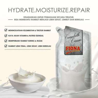 Fiona Creambath 1Liter reffil Aroma Buah / Hair Creambath Fiona ^ SUSU