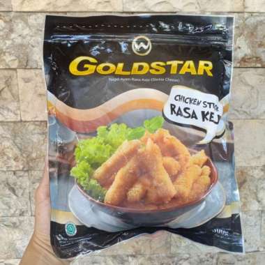 Goldstar Nugget Ayam Stik isi Keju 500 gram