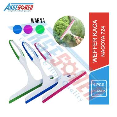 Aksesoren Weffer Kaca Nagoya [724/1 Pcs] / Wifer Wefer Kaca Karet Alat Peralatan Kebersihan Debu Air
