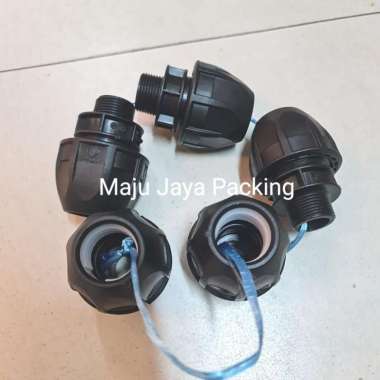 Male Threaded Adaptor ( 20mm ) x 3/4 " / MTA Pipa HDPE Drat 3/4 x 20mm