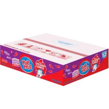 Pop Mie Pedas Dower 1 dus 12 pcs Pedes Gledek