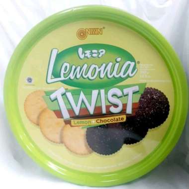 Promo Harga Nissin Cookies Lemonia Twist Lemon & Chocolate 360 gr - Blibli