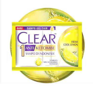 Promo Harga CLEAR Shampoo Lemon Fresh per 12 sachet 10 ml - Blibli