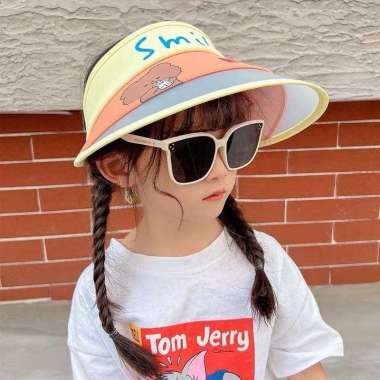 Kacamata Square anak-anak fashion Perlindungan/kacamata bayi lucu Putih