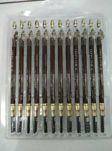 pensil alis implora + sikat