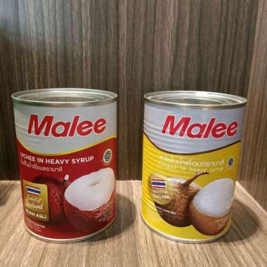 Malee Lychee Longan Buah Kaleng 565gr Rambutan