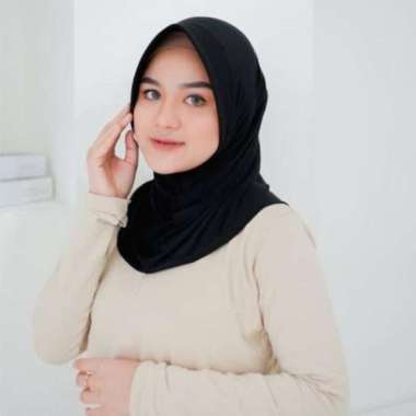 KERUDUNG OLAHRAGA HIJAB INSTAN JILBAB OLAHRAGA HIJAB INSTAN no brand HITAM