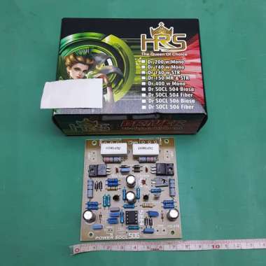 Kit Driver Power Mono 500Watt SOCL 506 HRS PCB fiber