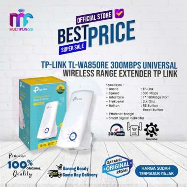 TP-LINK TL-WA850RE 300Mbps WiFi Range Extender Wireless TPLINK