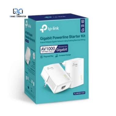 TP-LINK PA7017 TL-PA7017 KIT TPLINK AV1000 Gigabit Powerline Starter N