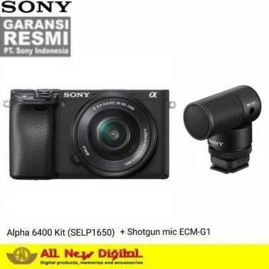 SONY ILCE-6400L+ ECM-G1 BLACK