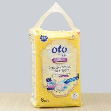Promo Harga OTO Adult Diapers XL6 6 pcs - Blibli