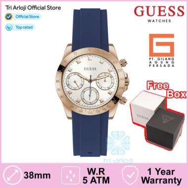 GUESS Watches GUESS GW0315L2 Original ECLIPSE Jam Tangan Wanita Blue Rubber