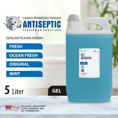 Hand Sanitizer Gel 5 Liter - Aneka Aroma Buah Segar